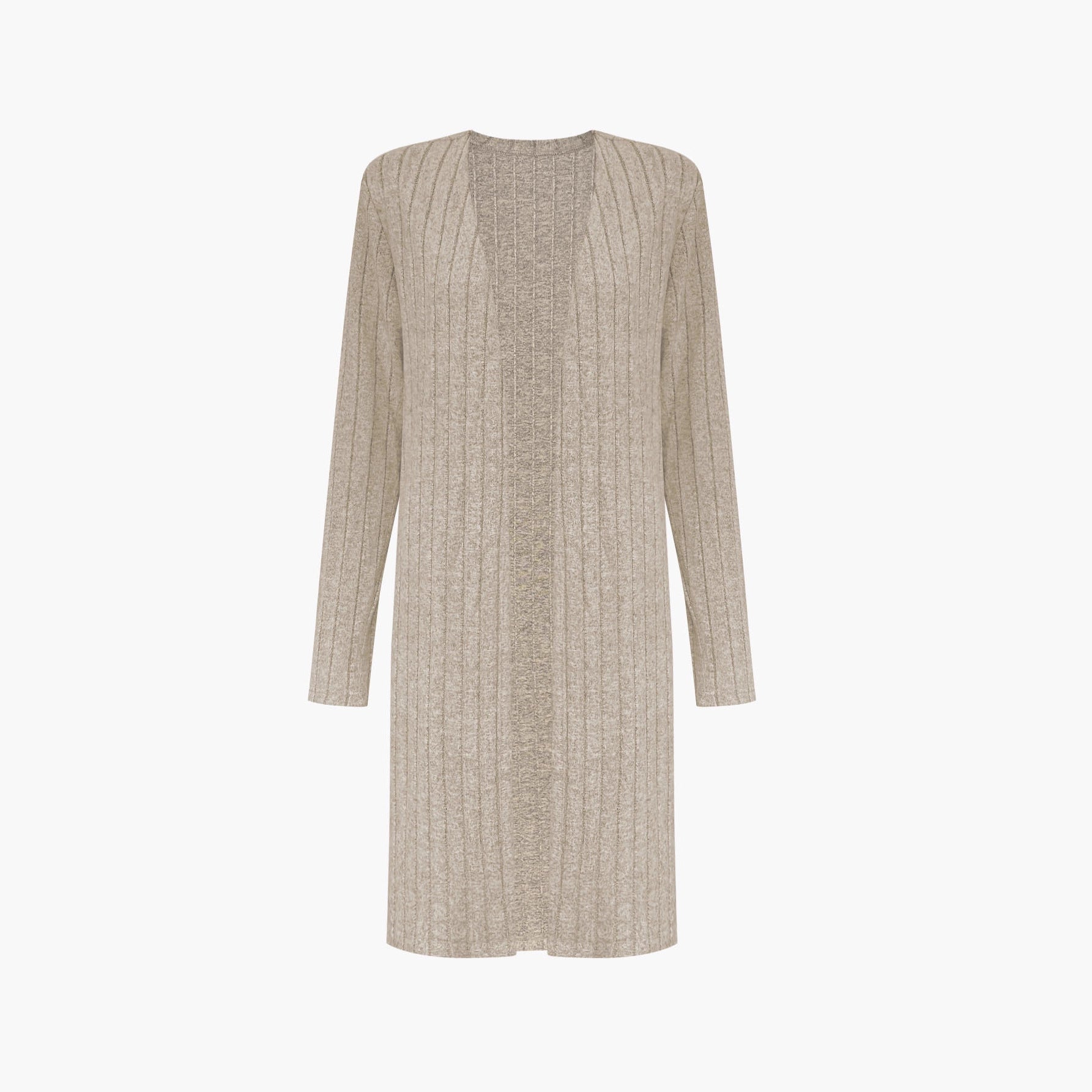 Soft Ribbed Knit Three-Piece Lounge Set for Women