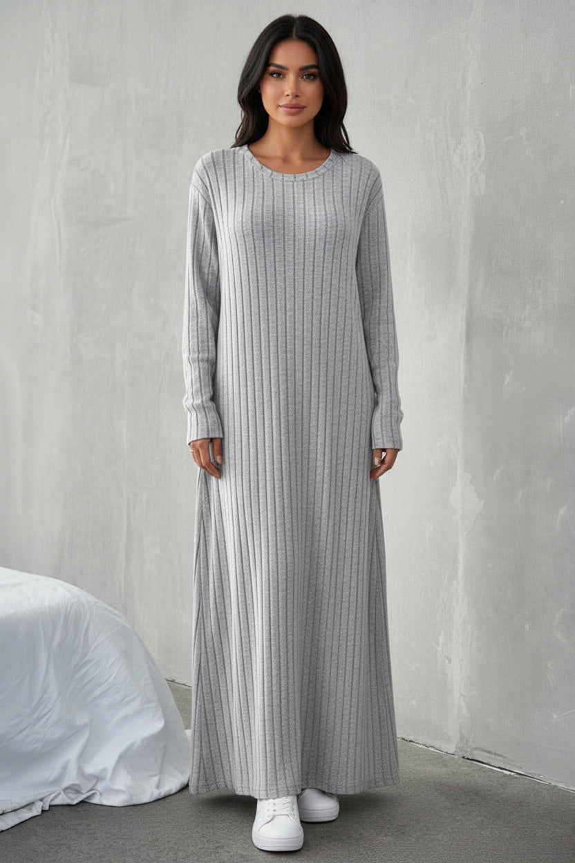 Women's Solid Color Knitted Three-Piece Lounge Set